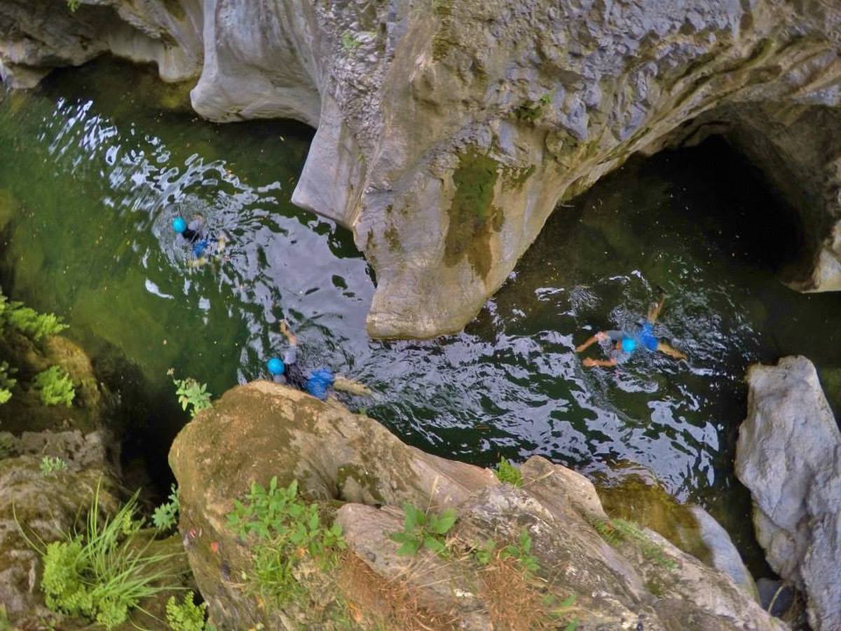 CANYONING Marbella Canyoning in the course of a river combining swimming and climbing. | Team4You