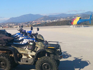 Helicóptero y Quad Outdoor Activity | Team4you Marbella